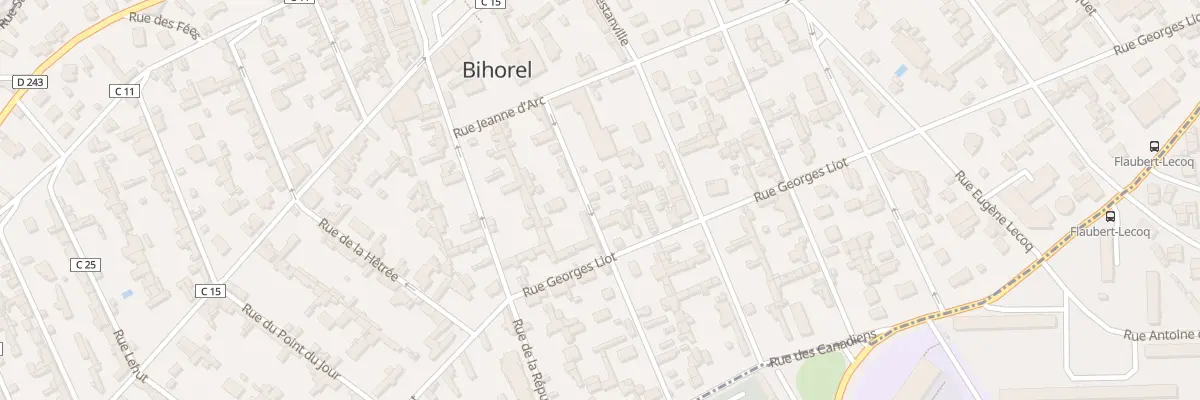 Plan du 3 Rue Saint Mathurin à Bihorel