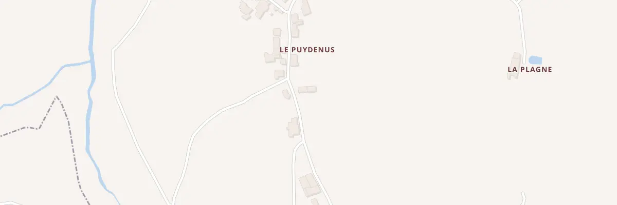 Plan du 21 Le Puydenus à Lavignac