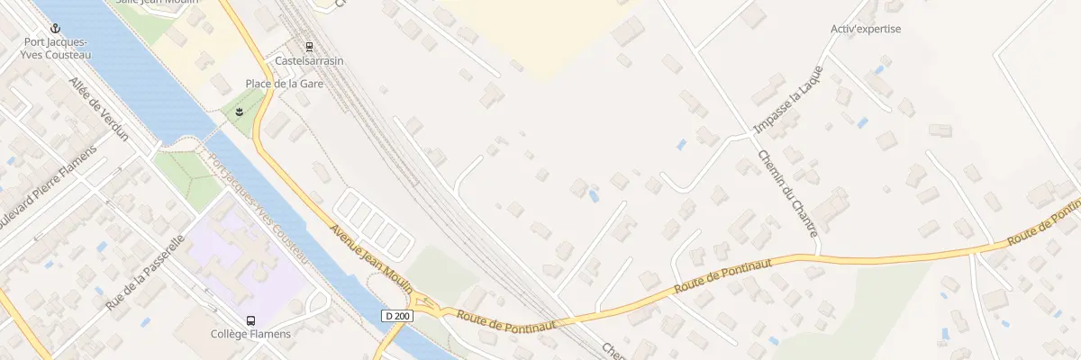 Plan du 149D Rte du Pontinaut à Castelsarrasin