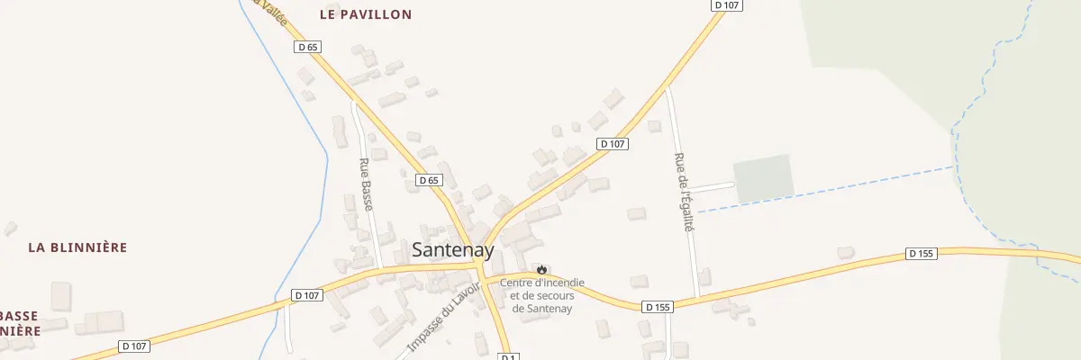 Plan du 4 Rue des Erables à Santenay