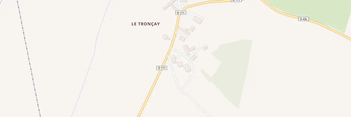 Plan du 5115 Le Tronçay à Paulnay