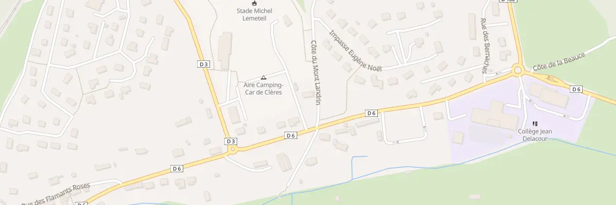 Plan du 535 Rue Edmond Spalikowski à Clères