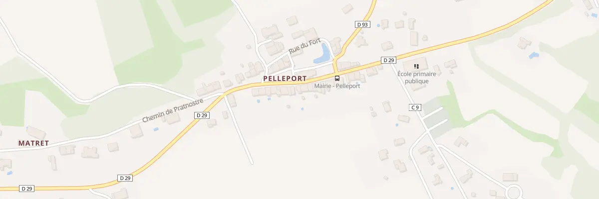 Plan du 44 Village à Pelleport
