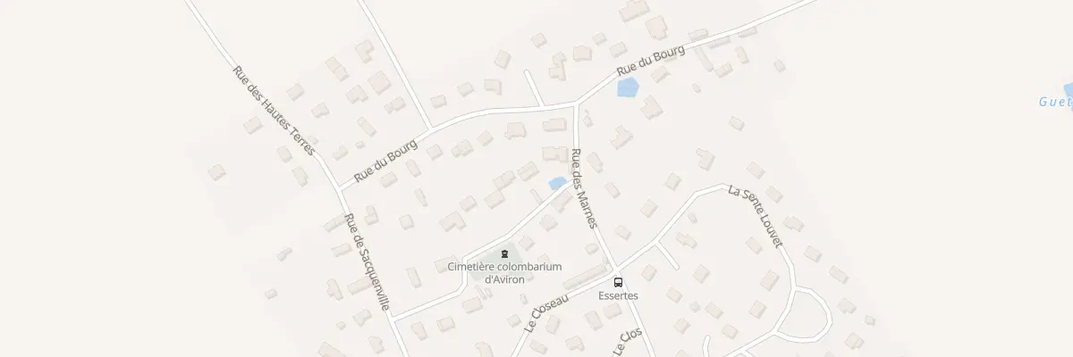 Plan du 2 Rue de la Ceriseraie à Aviron