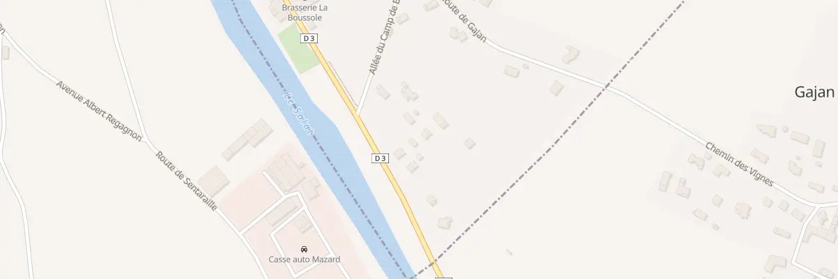Plan du 27 Av Ave du Salat à Taurignan-Vieux