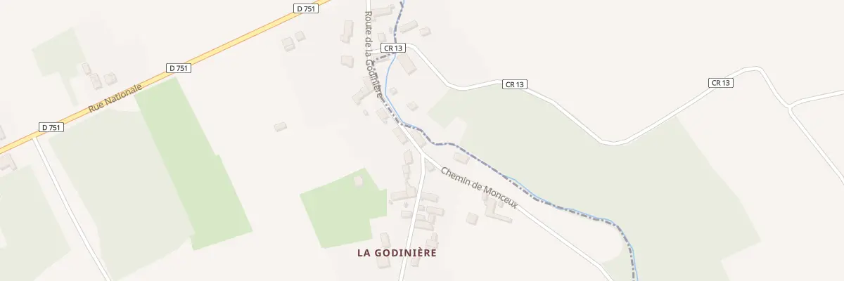 Plan du 6 Rte de la Godinière à Mosnes