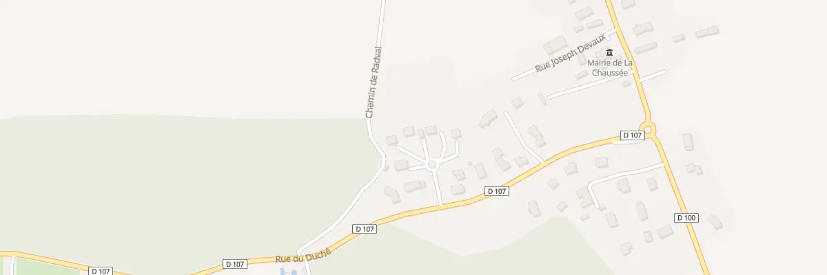Plan du 58 Lot du Duche à La Chaussée