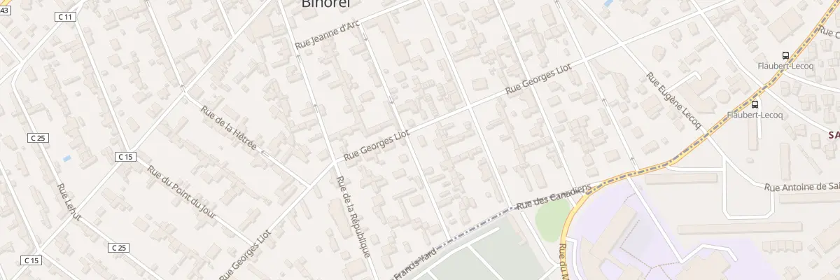 Plan du 48B Rue Georges Liot à Bihorel