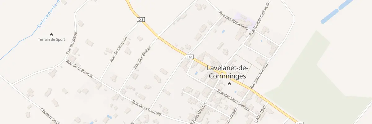 Plan du 263 Rte de Saint Julien à Lavelanet-de-Comminges
