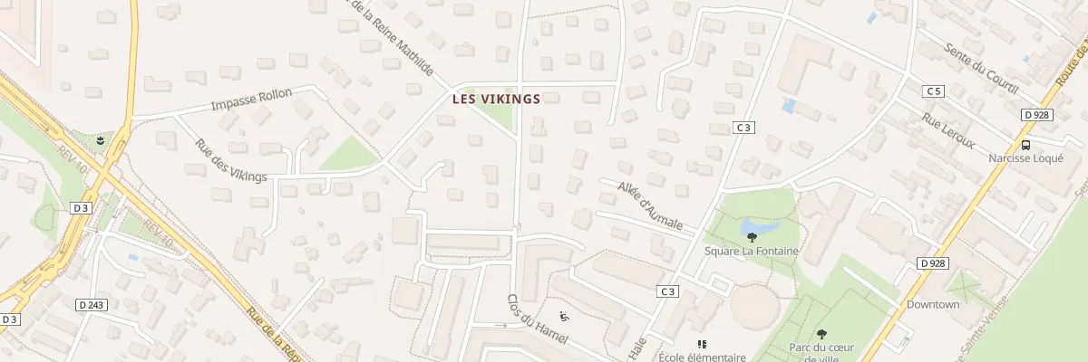 Plan du 20 Rue Guillaume Normandie à Bois-Guillaume