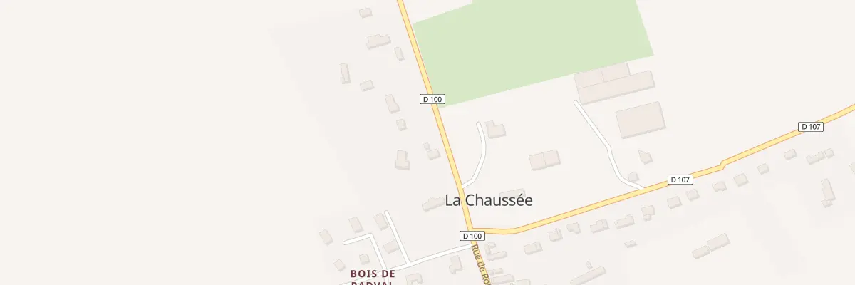 Plan du 5009 Triage du Chateau à La Chaussée