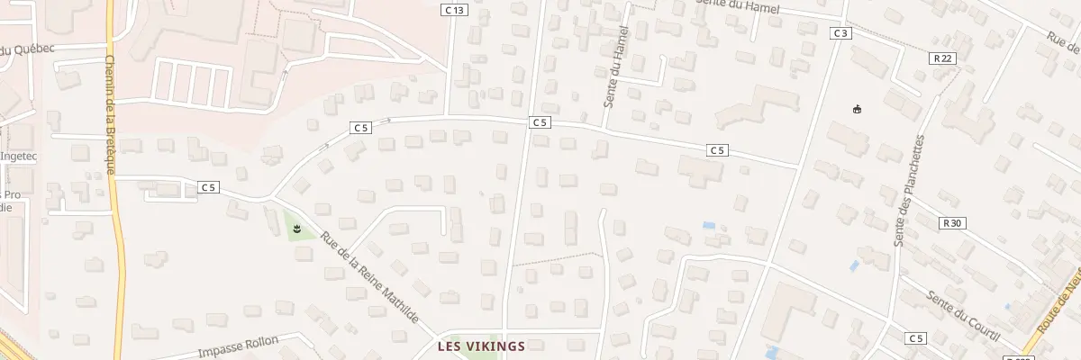 Plan du 240 Rue Guillaume Normandie à Bois-Guillaume