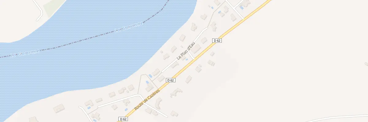 Plan du 11I La Hille à Gensac-sur-Garonne