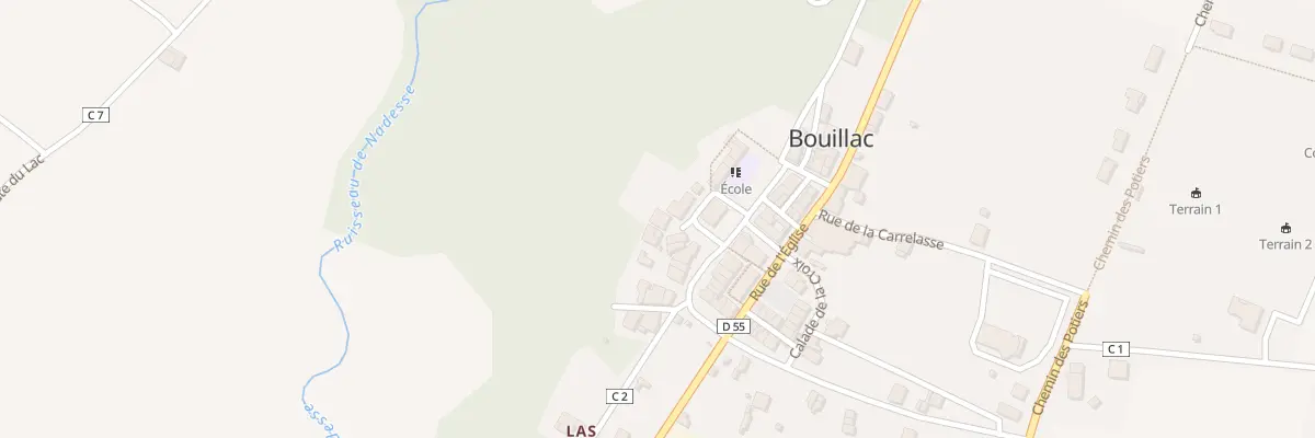 Plan du 4 Rue de la Boulangerie à Bouillac