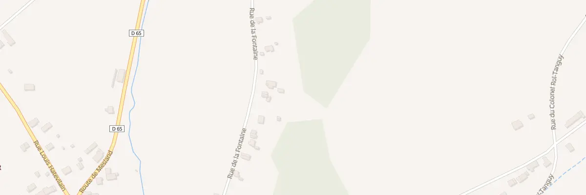 Plan du 42 Rue de la Fontaine à Monteaux