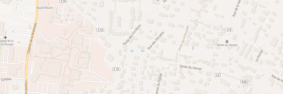 Plan du 145 Rue des Floralies à Bois-Guillaume