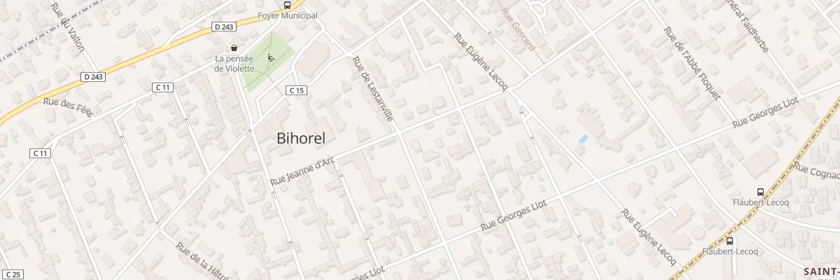Plan du 9B Rue de Lestanville à Bihorel
