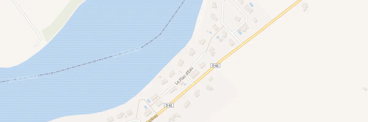 Plan du 11B La Hille à Gensac-sur-Garonne