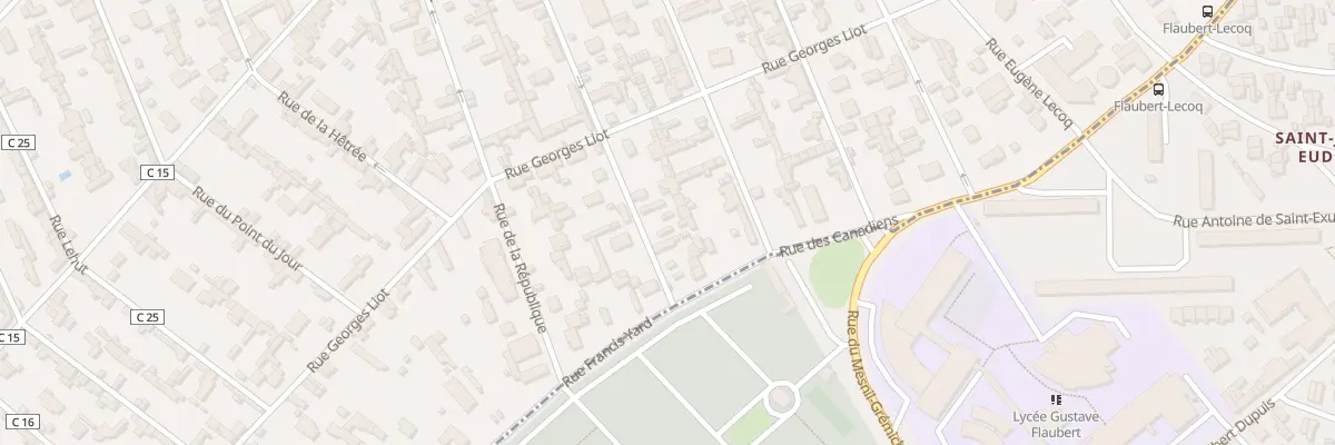 Plan du 17 Rue Saint Mathurin à Bihorel