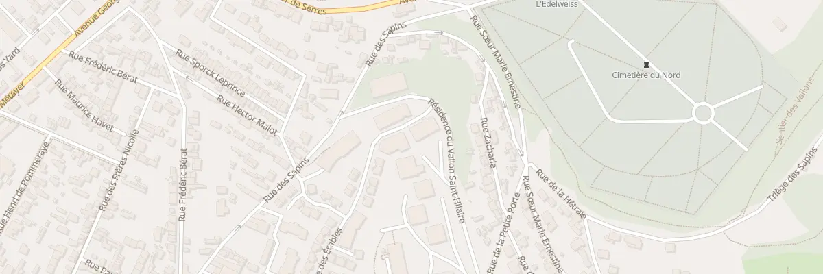 Plan du 36 Rue des Erables à Rouen