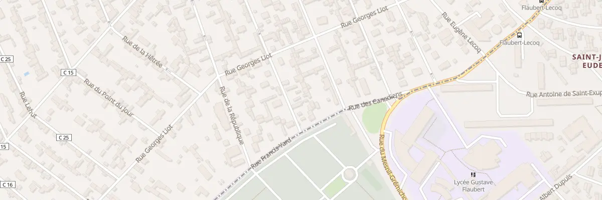 Plan du 19 Rue Saint Mathurin à Bihorel