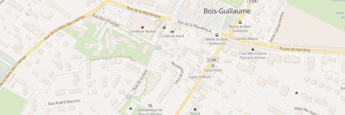 Plan du 89 Rue Max Pouchet à Bois-Guillaume