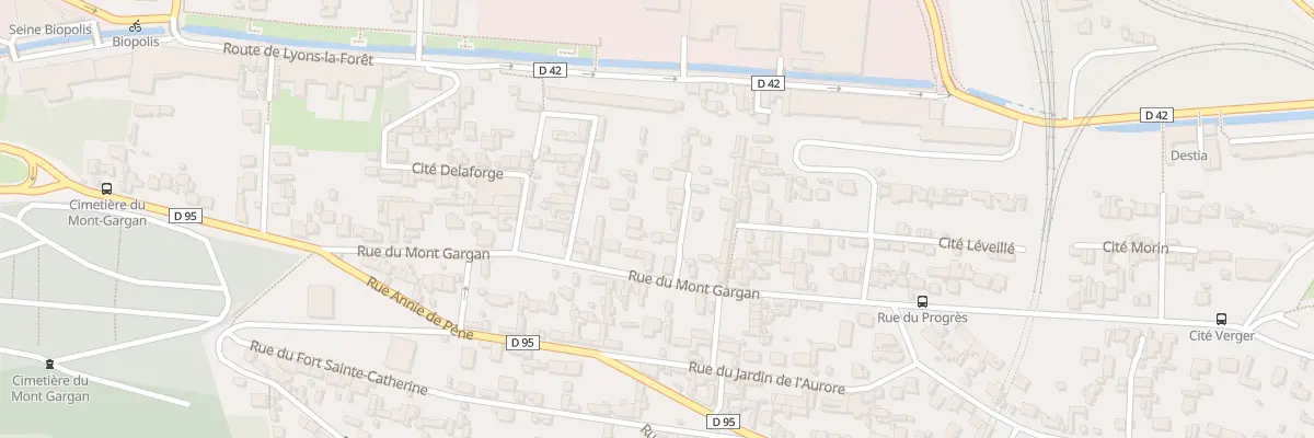 Plan du 5 Imp Sainte Genevieve à Rouen