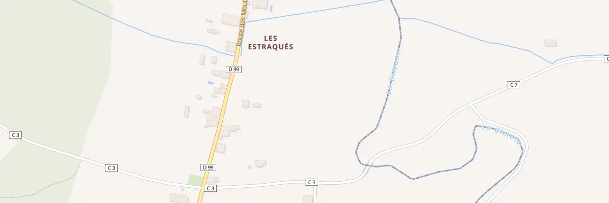 Plan du 5107 Les Estraques à Lafitte