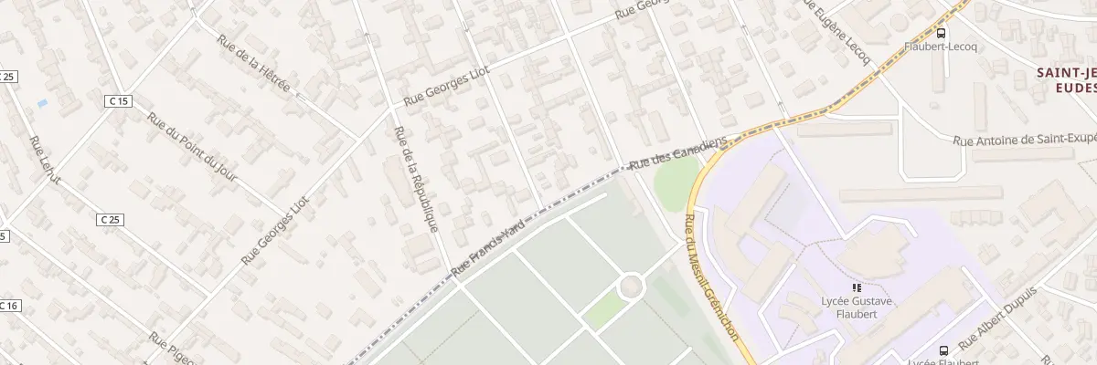 Plan du 23 Rue Saint Mathurin à Bihorel