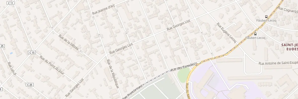 Plan du 18 Rue de Lestanville à Bihorel