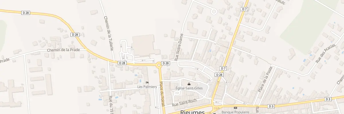 Plan du 32 Bd de Verdun à Rieumes