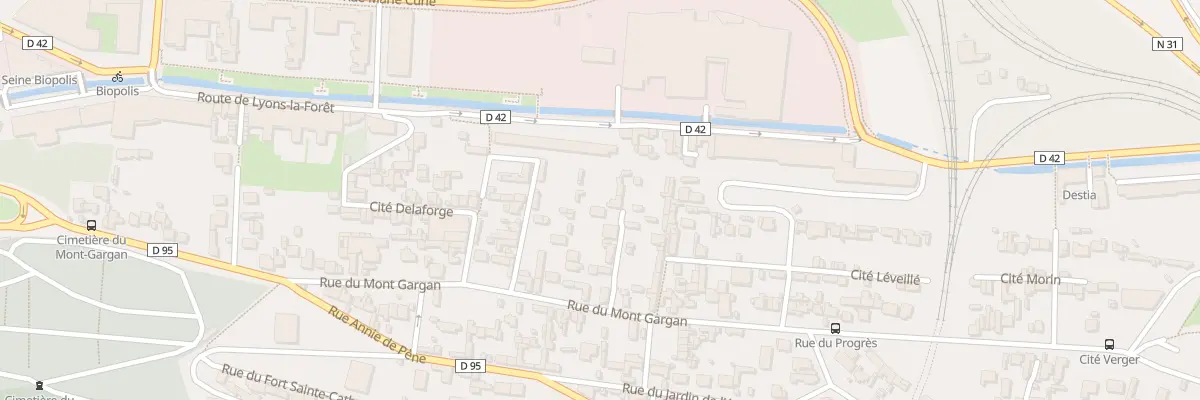 Plan du 11 Imp Ste Genevieve à Rouen