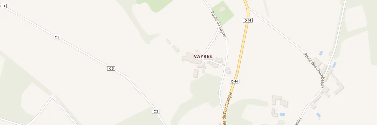 Plan du 5019 Vayrez à Floressas