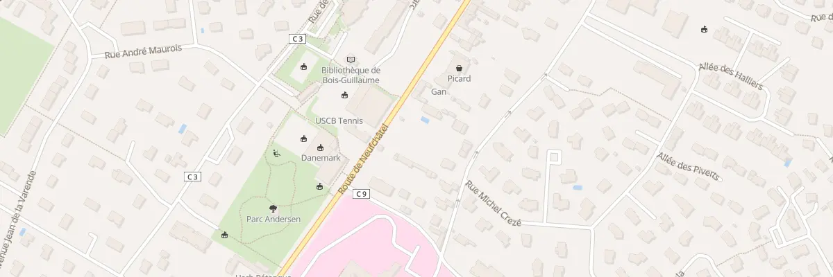 Plan du 2988 Rte de Neufchâtel à Bois-Guillaume