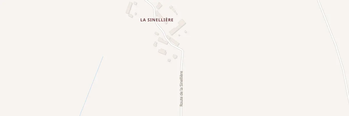 Plan du 1 Rte de la Sinellière à Bouffry