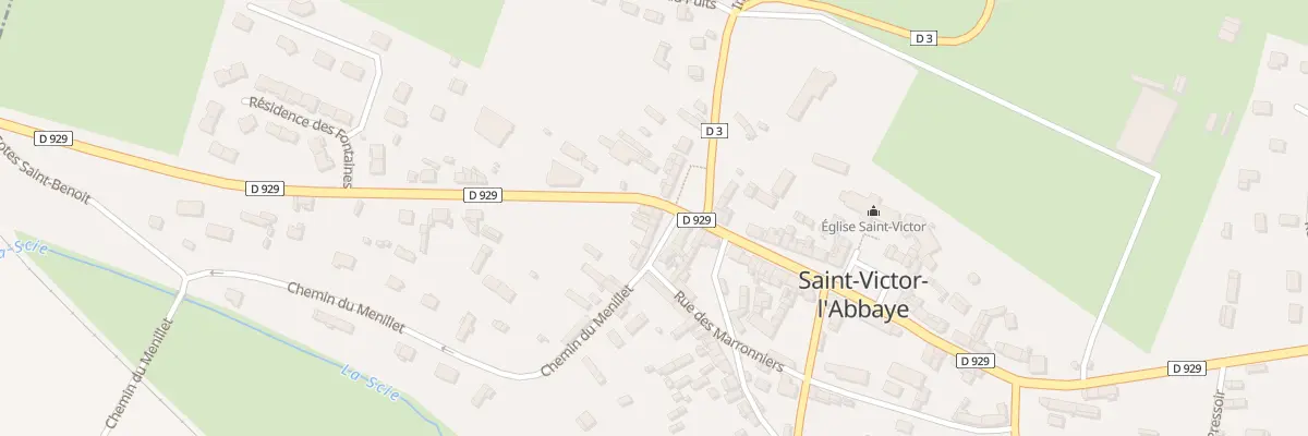 Plan du 1B Pl de la Mare à Saint-Victor-l’Abbaye