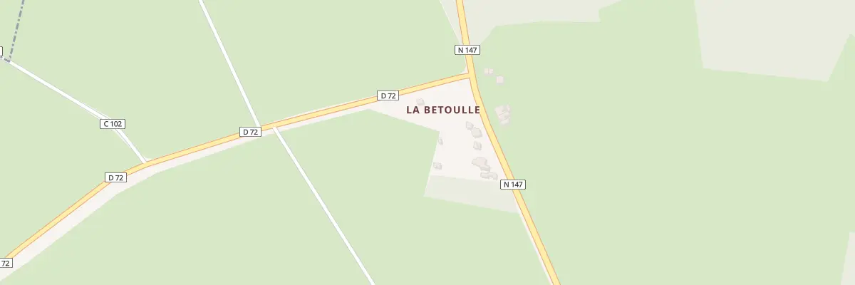 Plan du 2 La Betoulle à Breuilaufa
