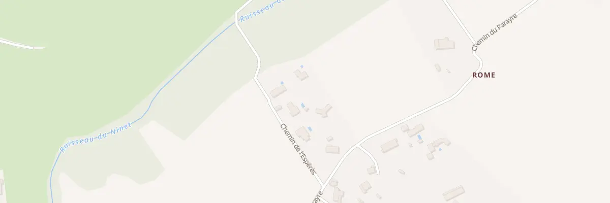 Plan du 741 Che de l’Esperes à Beaufort