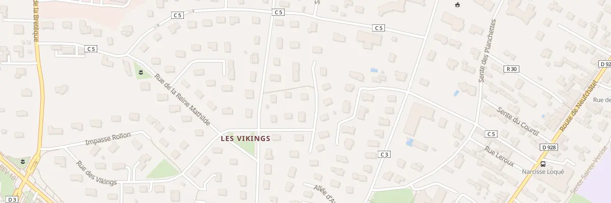 Plan du 135 Rue du Drakkar à Bois-Guillaume