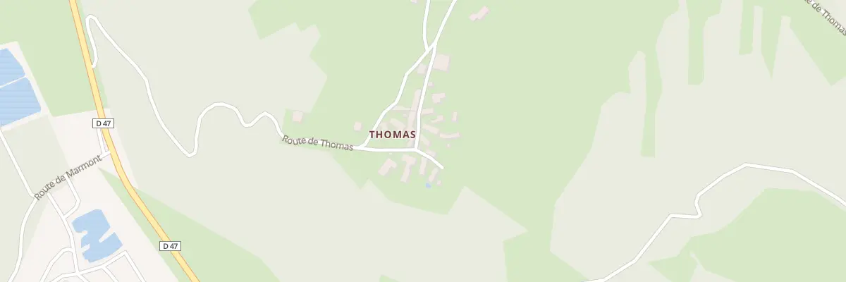Plan du 255 Ham de Thomas à Saint-André-d’Allas