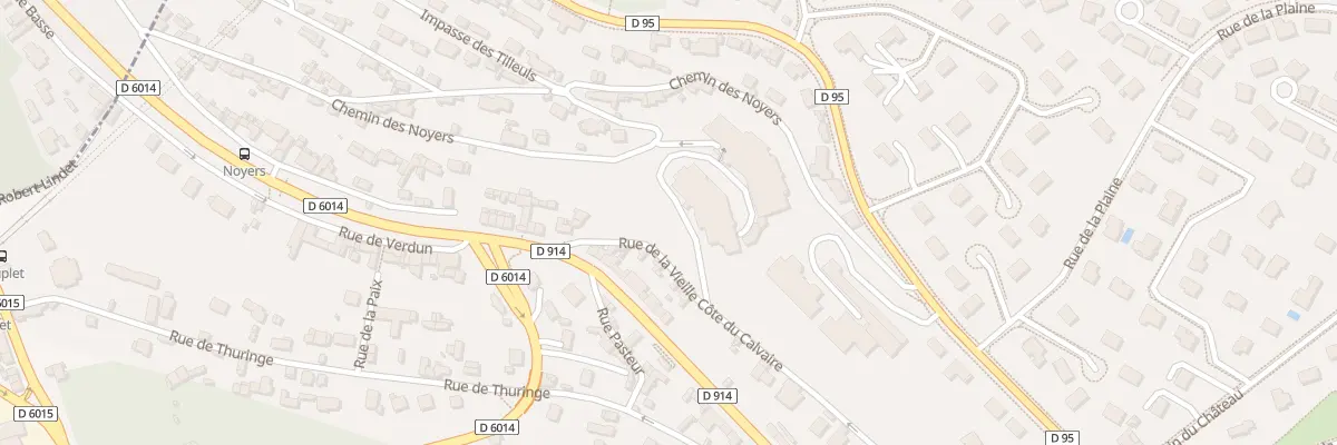 Plan du 6 Rue Vieille Cote du Calvaire à Bonsecours