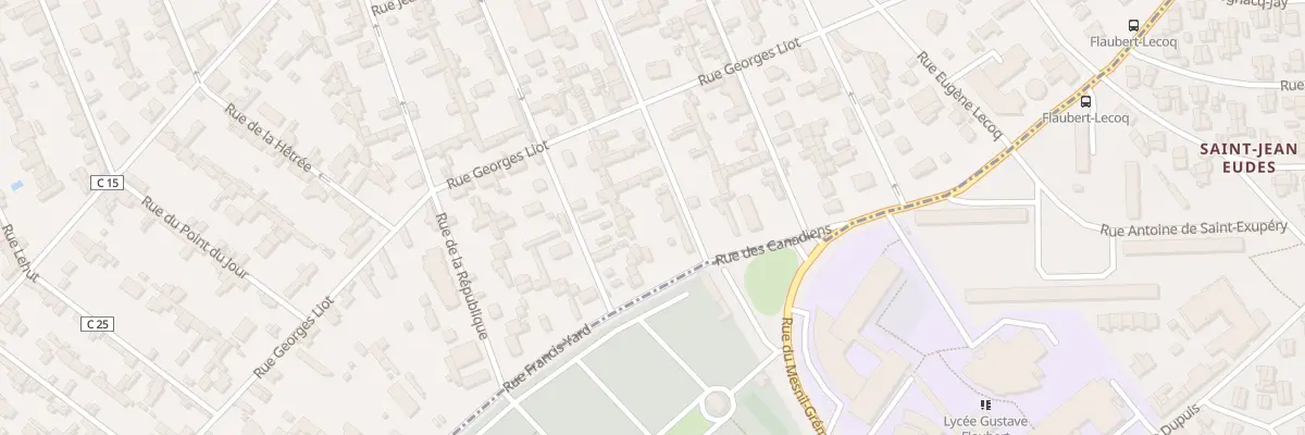 Plan du 26 Rue de Lestanville à Bihorel