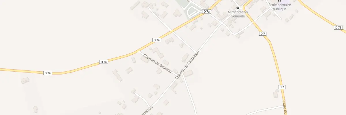 Plan du 61A Besiaou à Labastide-Clermont