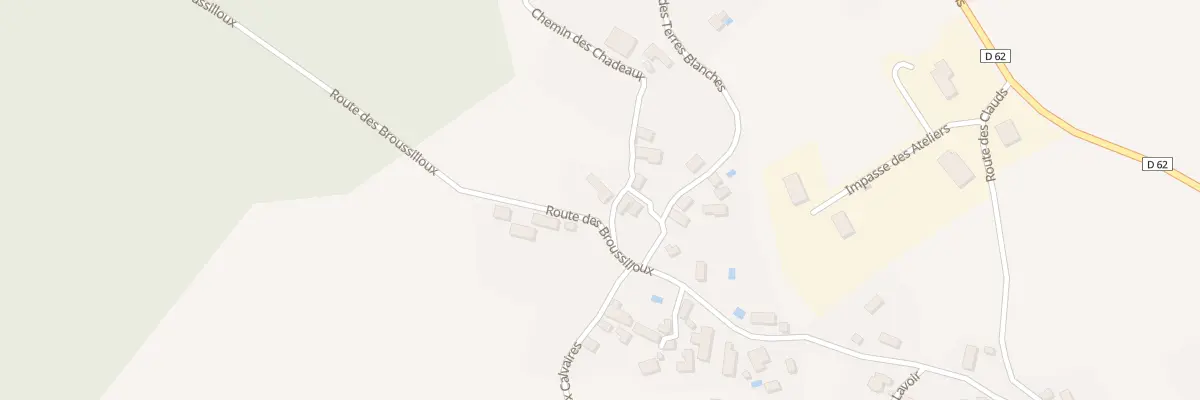 Plan du 374 Che des Chadeaux à Hautefort