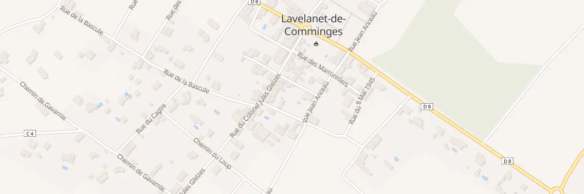 Plan du 131 Rue du 11 novembre 1918 à Lavelanet-de-Comminges