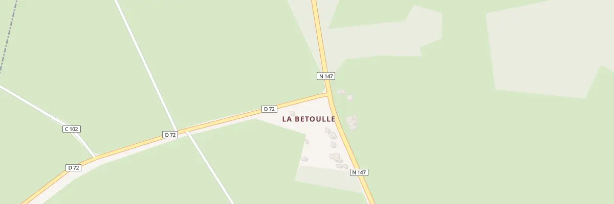 Plan du 1 La Betoulle à Breuilaufa