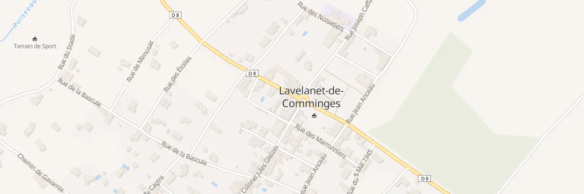 Plan du 4 Rue Joseph Caffarelli à Lavelanet-de-Comminges