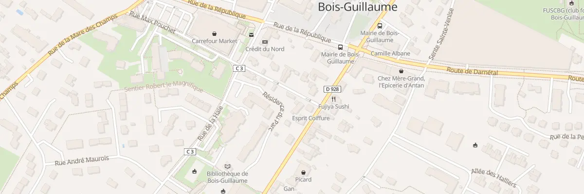 Plan du 31 Rue Max Pouchet à Bois-Guillaume