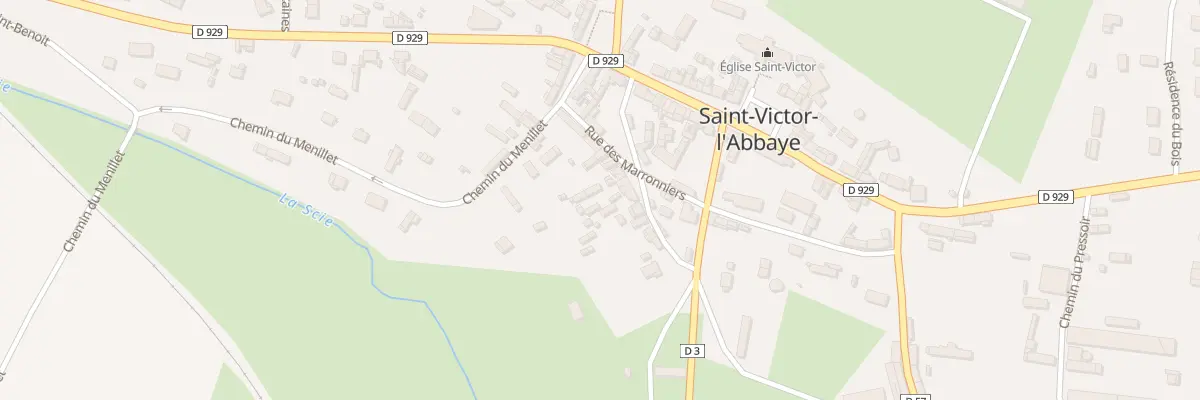 Plan du 17 Rue du Marché à Saint-Victor-l’Abbaye