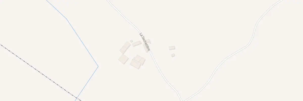 Plan du 4 La Sechetiere à Happonvilliers